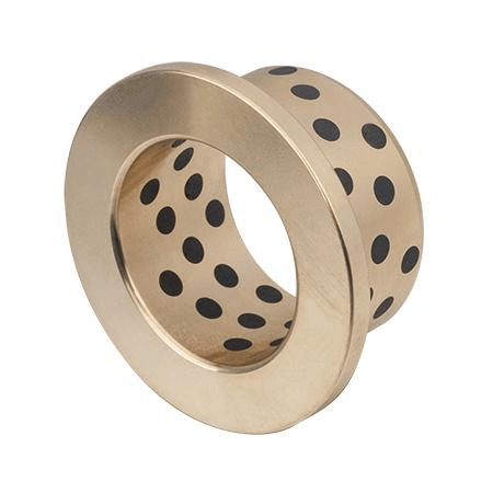 High-Precision Self-Lubricating Bronze Graphite Bushing for Flanges Bush - Graphtie Bronze Bushing and Oilless Flange Bushing